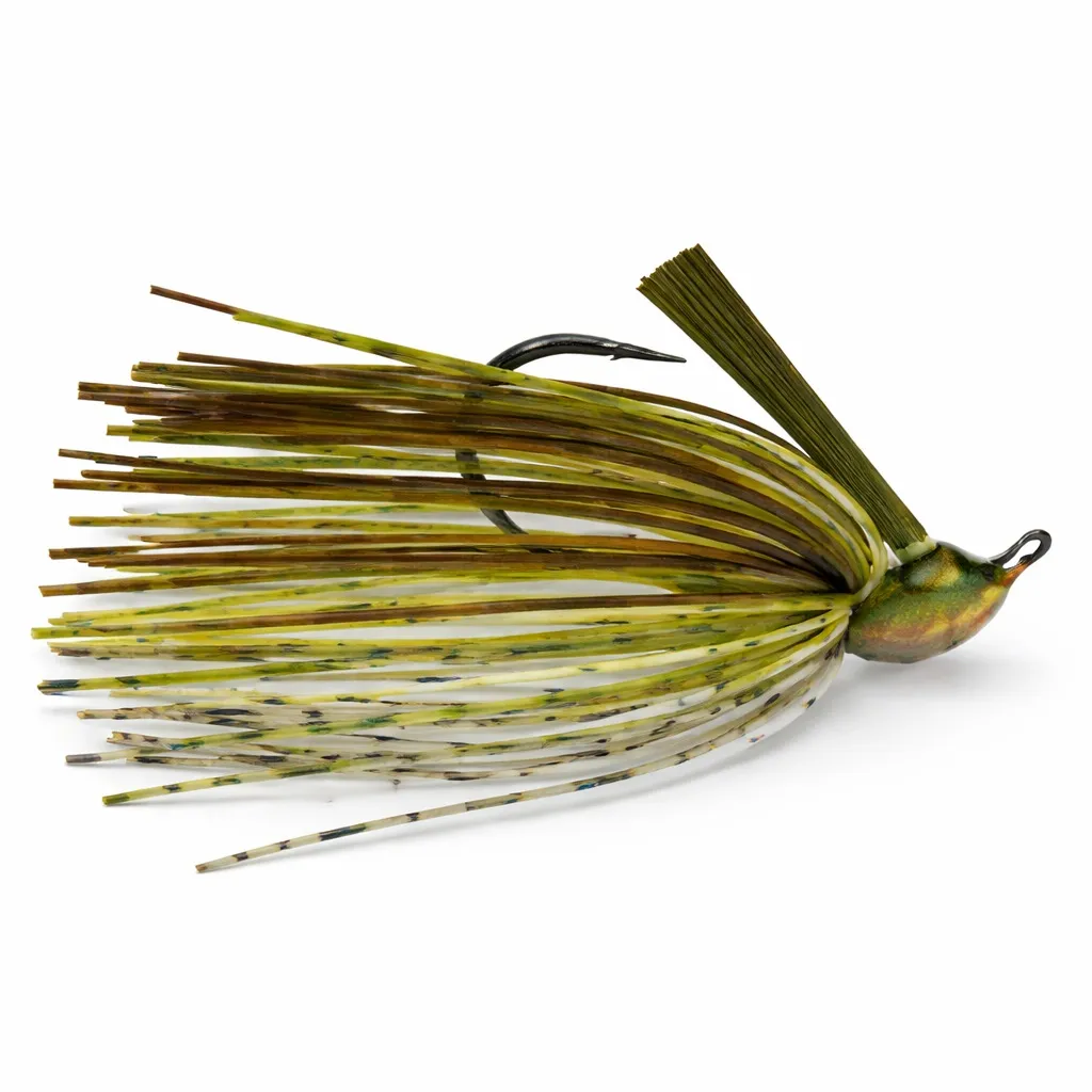 [10611] BAITS FISHING FOOTBALL JIG GREEN PUMKIN SEED Nº 3/0-3 8OZ 10611