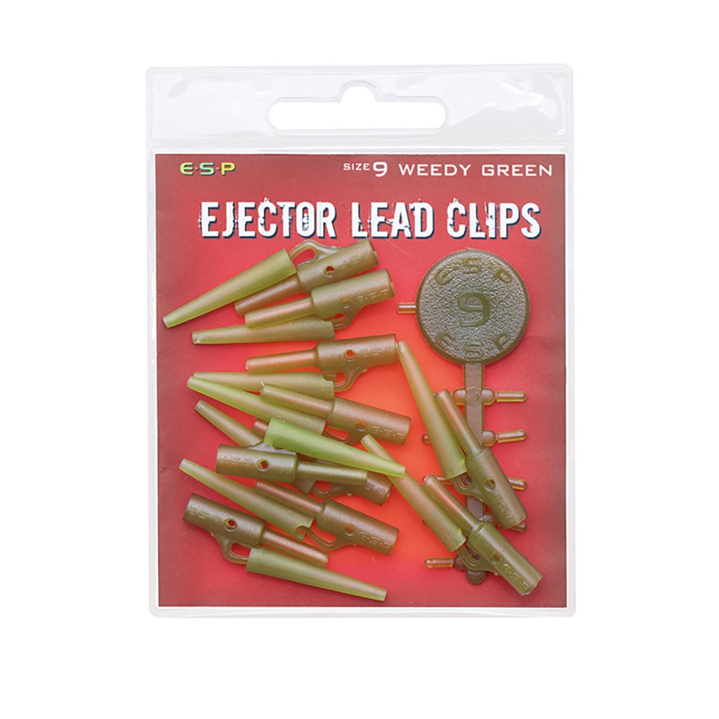[ETBCL009G] ESP EJECTOR LEAD CLIPS SIZE 9 WEEDY GREEN ETBCL009G