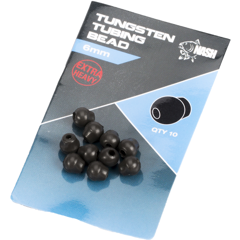 NASH TUNGSTEN TUBING BEAD 6MM T8713