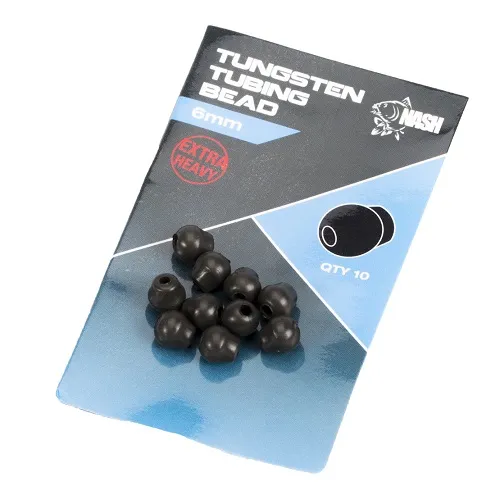 [T8713] Nash Tungsten Tubing Bead 6mm