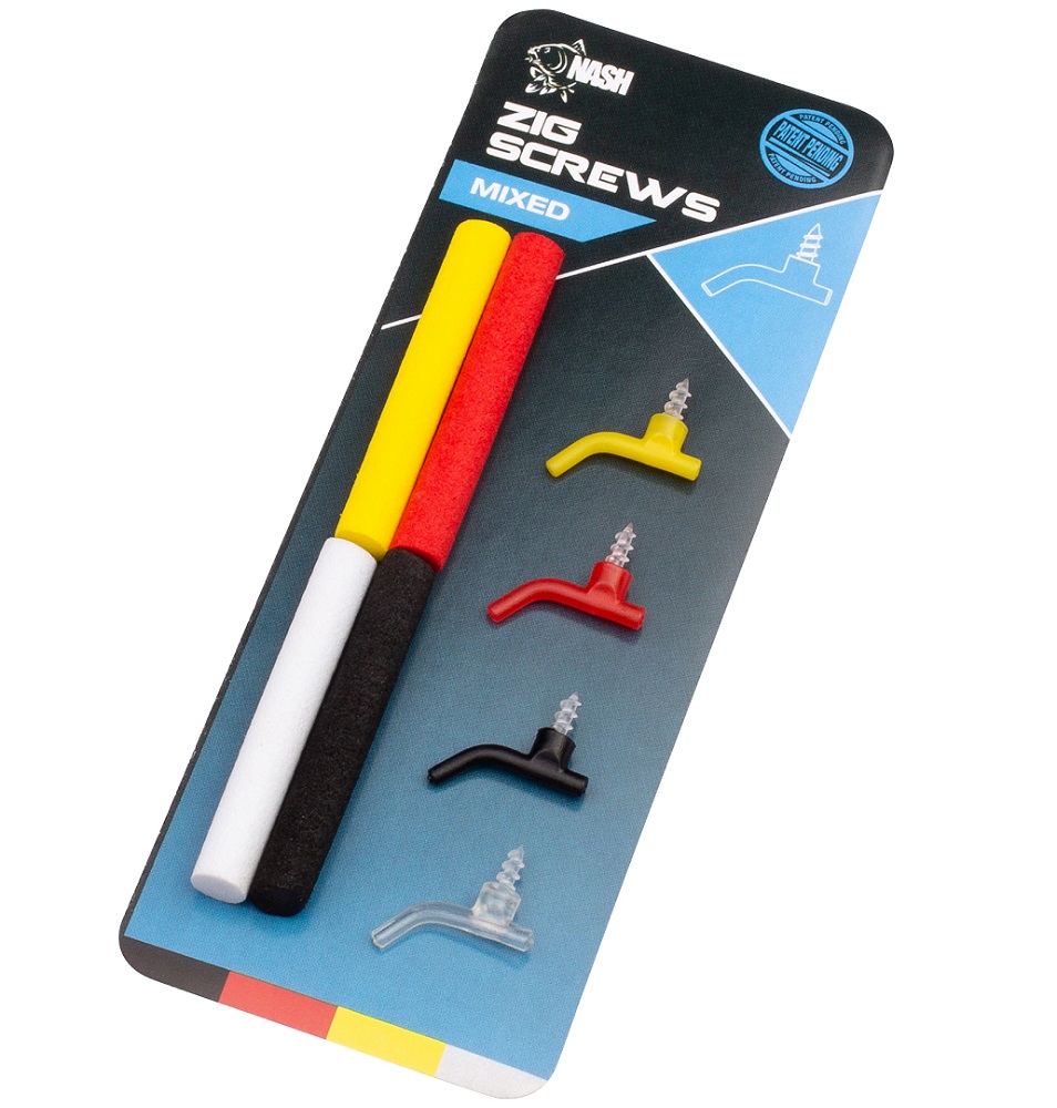 [T7840] NASH ZIG SCREWS MIXED  T7840