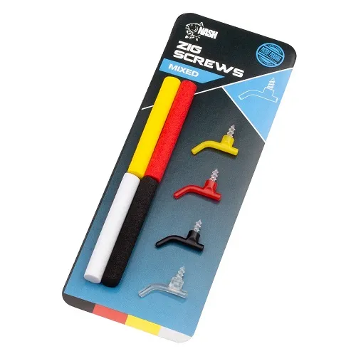 Nash Zig Screws Kit Small Mixed Colour