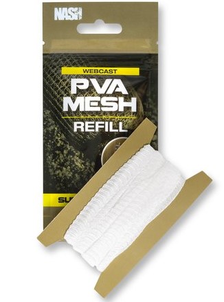 [T8669] NASH WEBCAST ULTRA WEAVE PVA REFILLS SUPER NARROW 18MM 3M T8669
