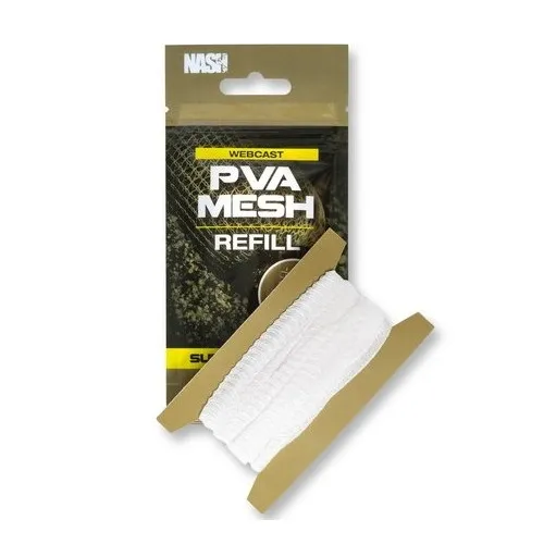 Nash Webcast Ultra Weave PVA Refills Super Narrow 18mm 3m