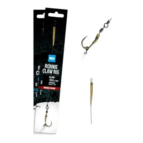 [T6415] Nash Ronnie Claw Rig 25Lb Size 4