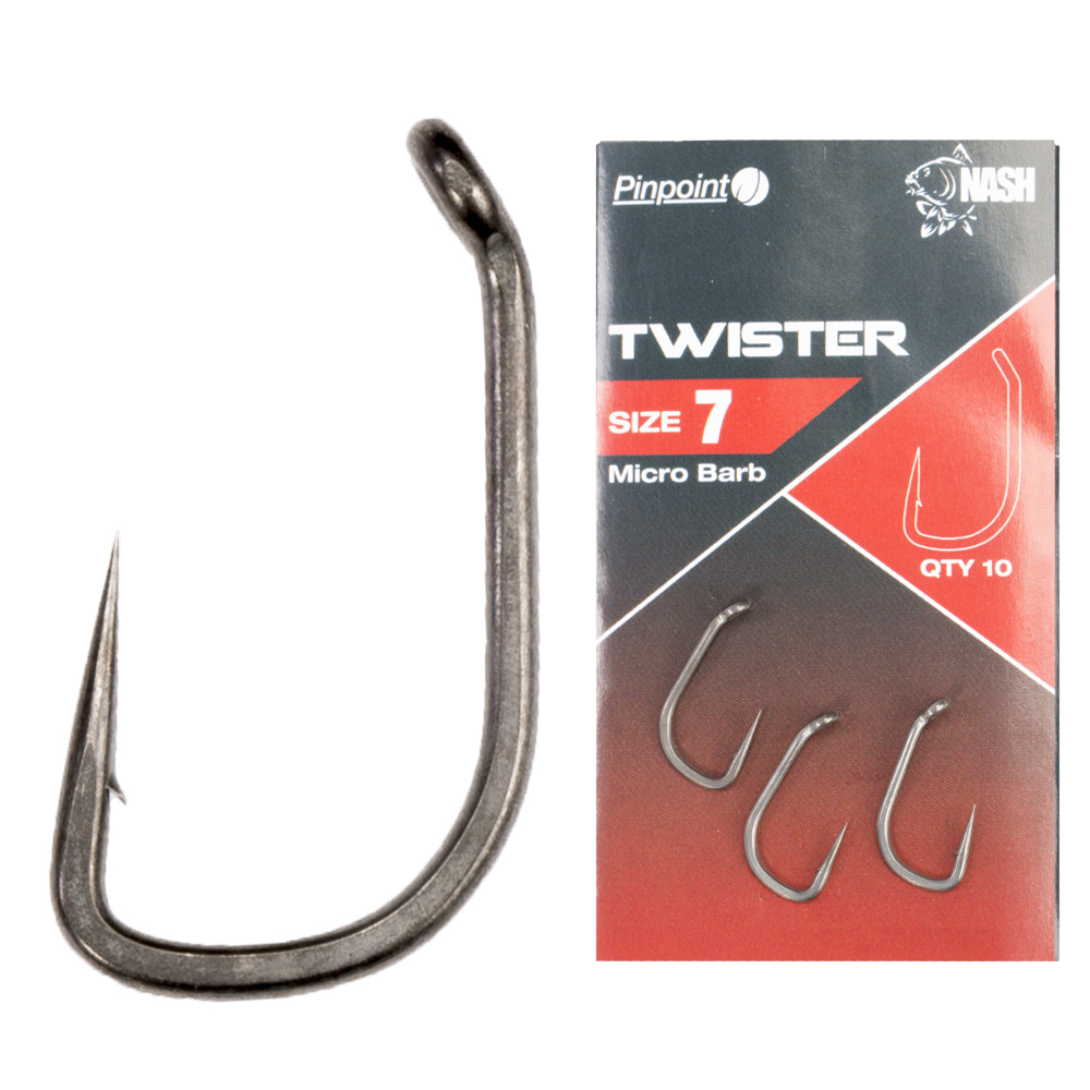 Nash Twister Micro Barbed Size 8