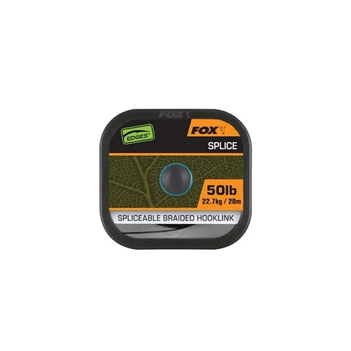 Fox Edges Naturals Splice Braided Hooklength 50lb 22.7kg 20m