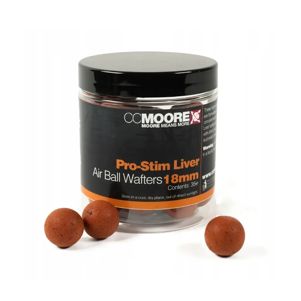 CC MOORE PRO STIM LIVER AIR BALL WAFTERS 18MM 90604