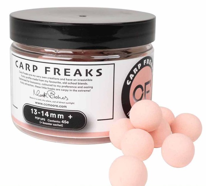 [90420] CC MOORE CARP FREAKS POP UPS PINK 13 14MM 90420