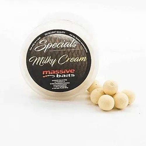 [MSMC14] MASSIVE BAITS SPECIALS POP UPS MILKY CREAM 14MM MSMC14