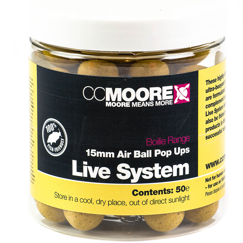 CC MOORE LIVE SYSTEM AIR BALL POP UPS 10MM 90249