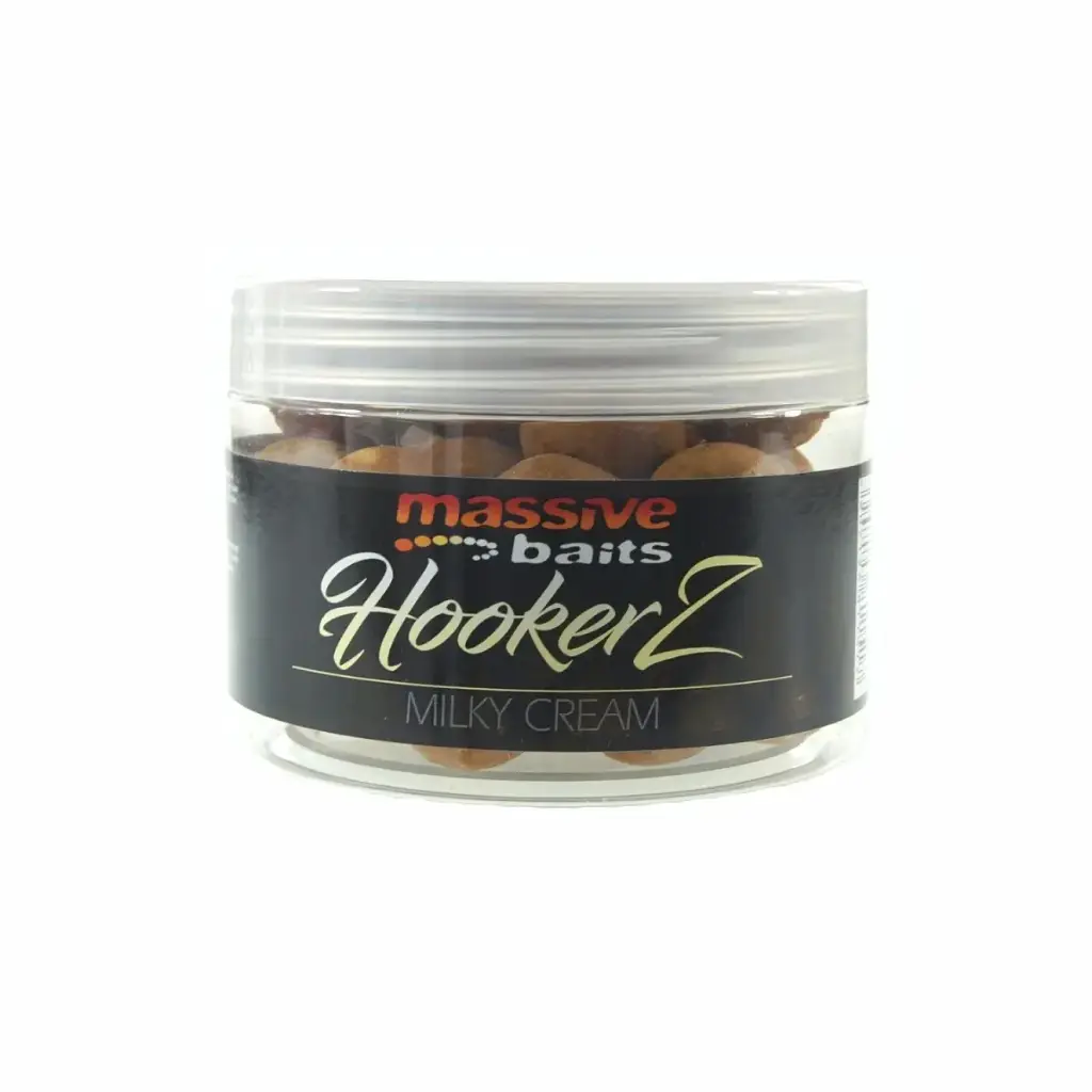 [SHK017] MASSIVE BAITS HOOKERZ MILKY CREAM 18MM SHK017