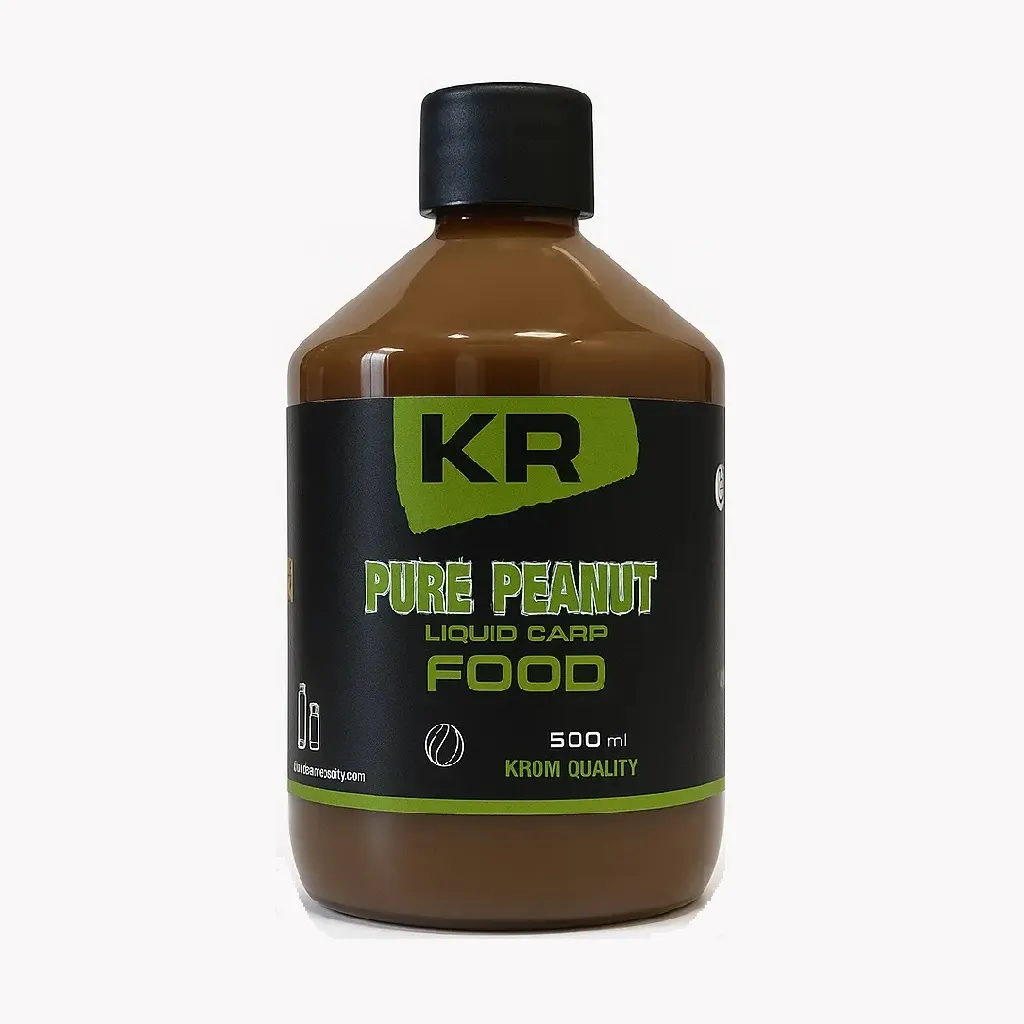 Krom Quality Pure Peanut Liquid Carp Food 600ml
