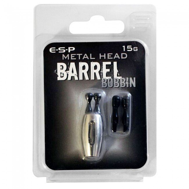 [ETBBMH01] ESP METAL HEAD BARREL BOBBIN 15GR