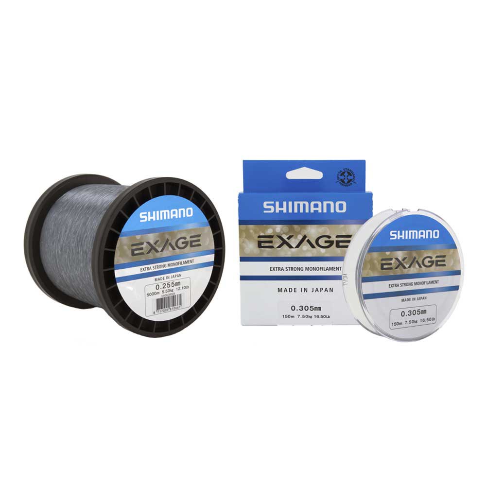 [EXG30022] SHIMANO EXAGE EXTRA STRONG MONOFILAMENT 0.225MM 4.40KG 9.70LB 300M EXG30022