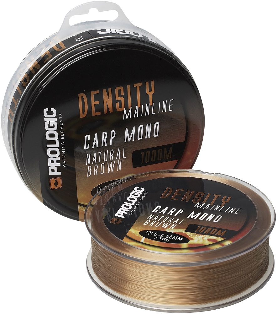 [64117] PROLOGIG DENSITY MAINLINE CARP MONO NATURAL BROWN 0.40MM 20LB 1000M 64117