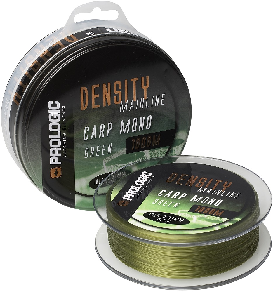 [64112] PROLOGIG DENSITY MAINLINE CARP MONO GREEN 0.37MM 18LB 1000M 64112