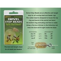 DRENNAN 8 LARGE SWIVEL STOP BEADS SIZE 9 TOSSB009