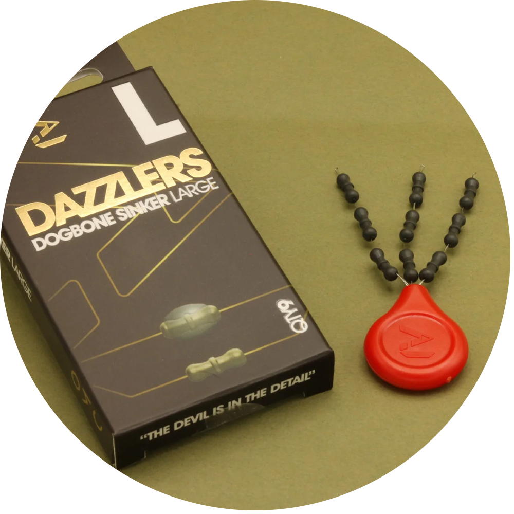 OMC DAZZLERS L DOGBONE SINKER LARGE OMCOBSL