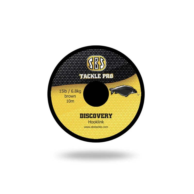 [DH25B] SBS TACKLE DISCOVERY HOOKLINK BROWN 25LB 11,3KG 10M DH25B