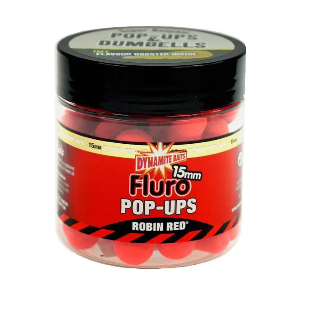 DYNAMITE ROBIN RED FLURO 15MM POP UPS DY1950