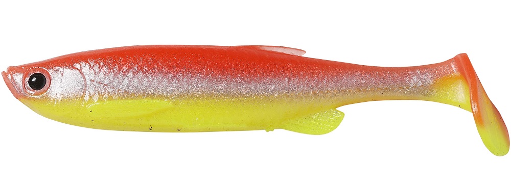 [61807] SAVAGE GEAR LB 3D FAT MINNOW T TAIL 7.5CM 5G YR FLUO ORANGE/YELLOW ( 1UNIDAD) 61807