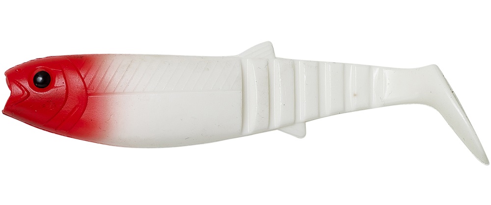 [63797] SAVAGE GEAR RIPPER CANNIBAL SHAD 6.8 CM 3G WHITE/RED HEAD (1 UNIDAD) 63797