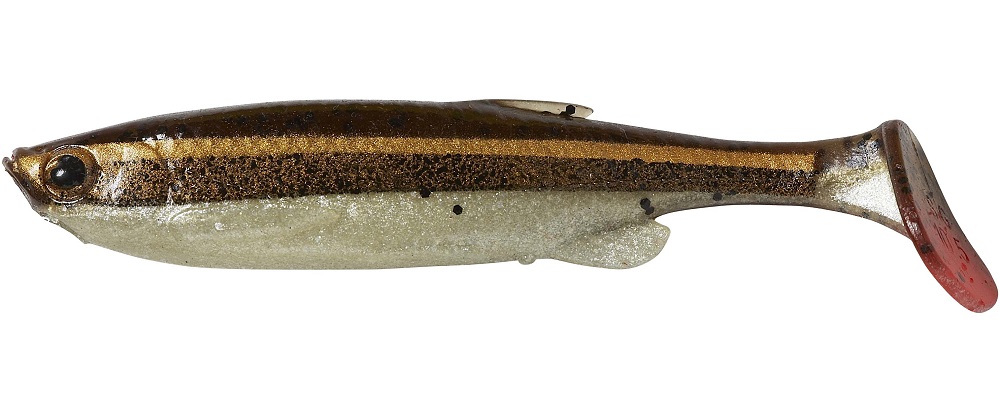 [61808] SAVAGE GEAR LB 3D FAT MINNOW T TAIL 7.5CM 5G BULK DORADO (1UNIDAD)  61808