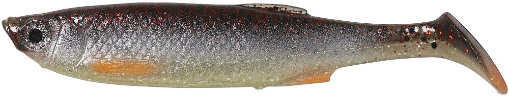 SAVAGE GEAR LB 3D BLEAK PADDLE TAIL 8CM 4G GREEN PEARL SILVER PLATEADO (1UNIDAD) 61826