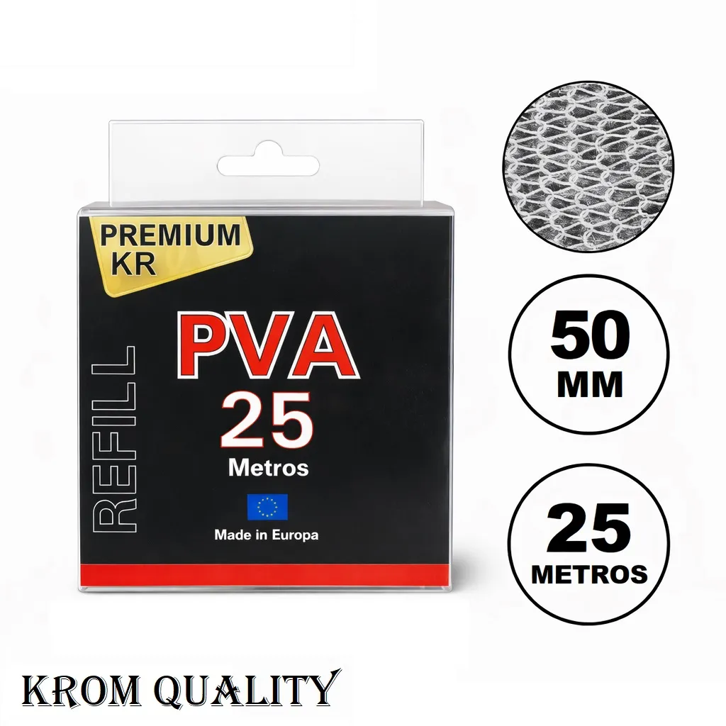 Krom Quality PVA 50mm Refill 25m