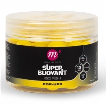 MAINLINE ISO FISH SUPER BUOYANT POP UPS 13MM WHITE M21095