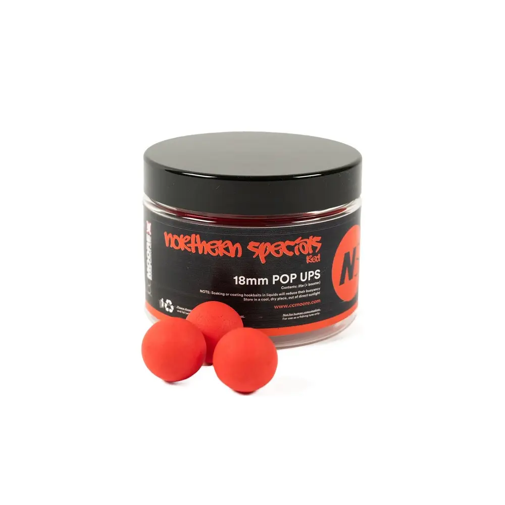 CC MOORE NS1 POP UPS RED 18MM 95600