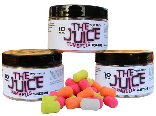 Bait Tech The Juice Dumbell Pop Up Hookbaits 8mm 209203 POPUPS