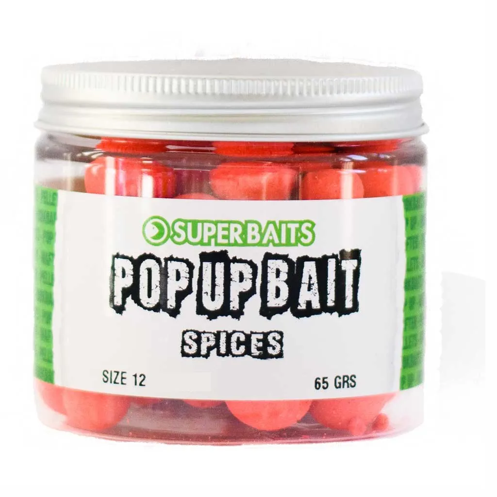 [096014] SUPERBAITS POP UPS SPICES 12 15MM 80G 096014