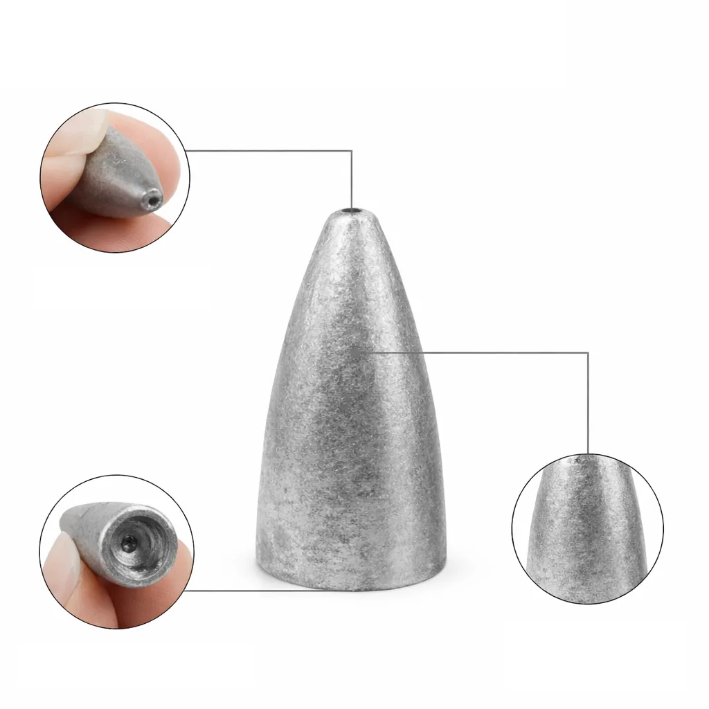 [BF10110] BAITS FISHING WORM WEIGHT 1/16 OZ 30 piezas BF10110