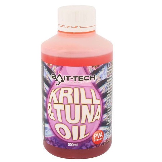 BAIT TECH KRILL &  TUNA OIL 500ML KTO