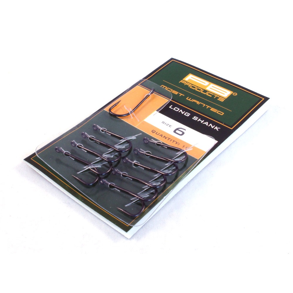 [24053] PB LONG SHANK ANZUELOS TALLA 10