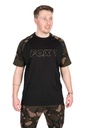 Fox Black & Camo Outline T Shirt Size L