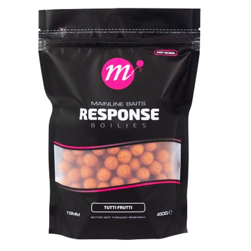 MAINLINE RESPONSE BOILIES TUTTI FRUTI 15MM 450G M01021