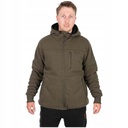 Fox Collection Sherpa Jacket Green & Black Size M