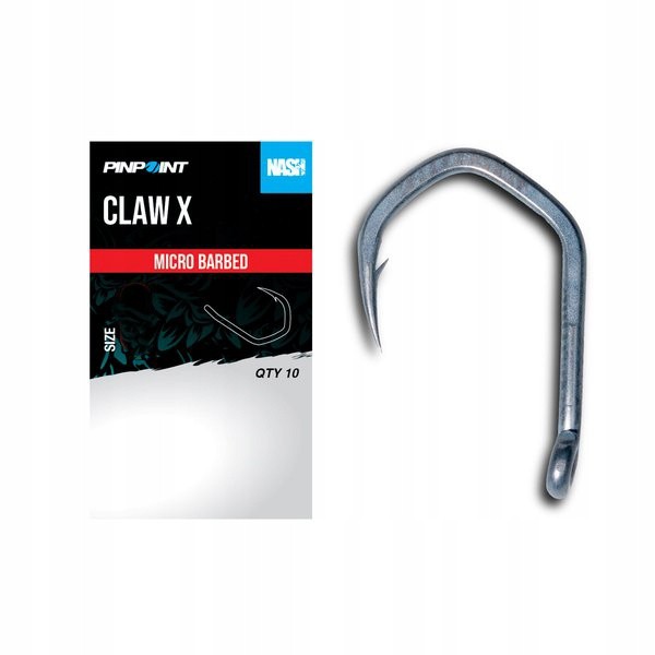 [T6512] NASH CLAW X MICRO BARBED SIZE 6 10und T6512