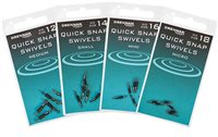 [TGQSS018] DRENNAN DIL QUICK SNAP SWIVELS MICRO SIZE 18 TGQSS018