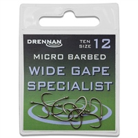 [HEWGSM010] DRENNAN WIDE GAPE SPECIALIST MICRO BARBED SIZE 10 HEWGSM010