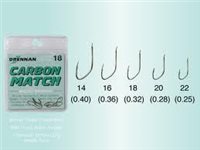 DRENNAN CARBON MATCH MICRO BARBED SIZE 16 DCMMB16