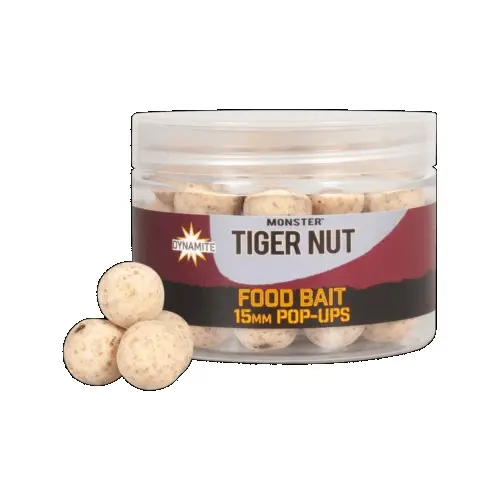 [ADY041960] DYNAMITE BAITS POP UPS MONSTER TIGER NUT 15MM ADY041960