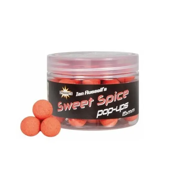 [DY1815] DYNAMITE BAITS POP UPS IAN RUSSELLS SWEET SPICE 15MM DY1815