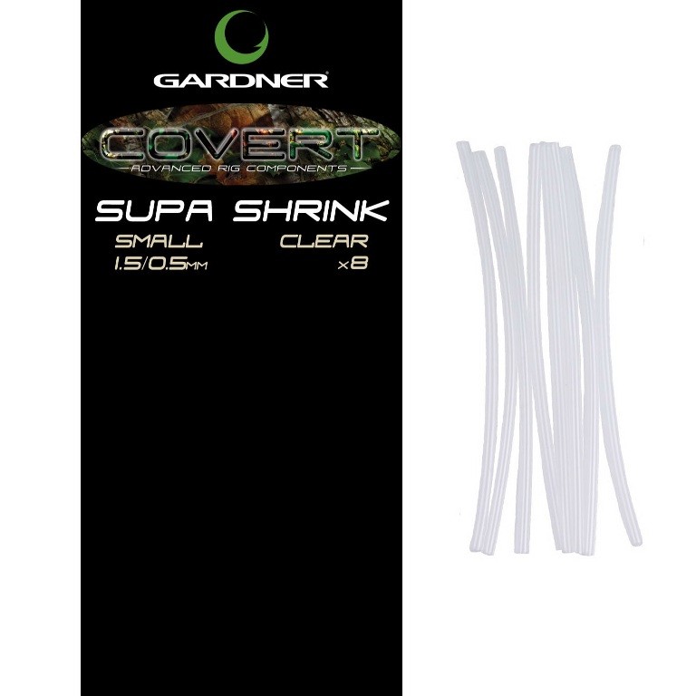 GARDNER COVERT SUPA SHRINK CLEAR SMALL 15/05 8 UND SHK 1