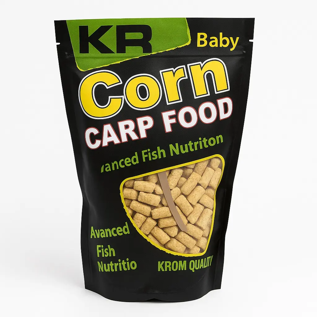 Krom Quality Carp Food Baby Corn 6mm 1kg