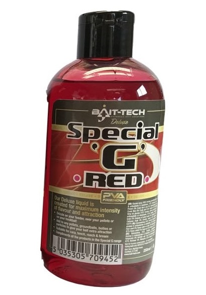 BAIT TECH ADITIV LIQUID DELUXE SPECIAL G RED 250ML PROVBTRED