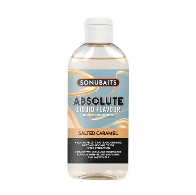 [S1850083] SONUBAITS ABSOLUTE LIQUID FLAVOUR SALTED CARAMEL S1850083 200ML